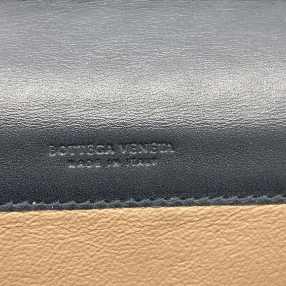 BOTTEGA VENETA 577559 intrecciato long wallet navy - Picture 5 of 9